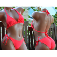Women's swimsuit - red reflective